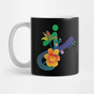 Monogram J neon Mug